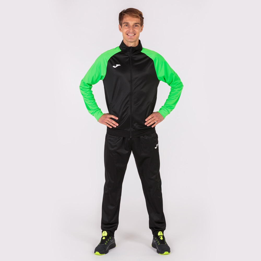 Academy Iv Tracksuit Black Fluor Green