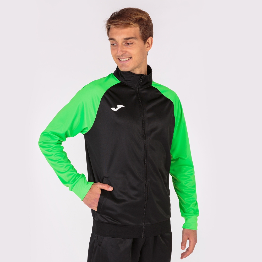 Academy Iv Tracksuit Black Fluor Green