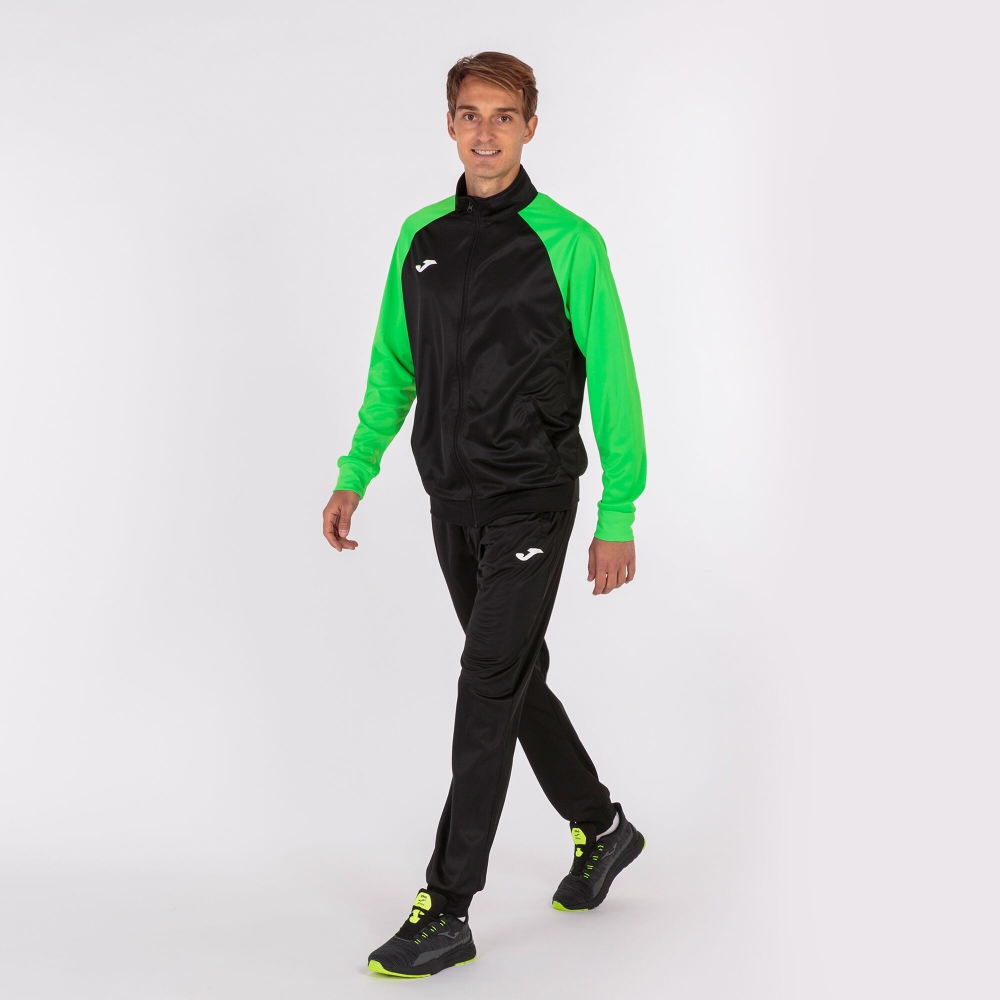 Academy Iv Tracksuit Black Fluor Green