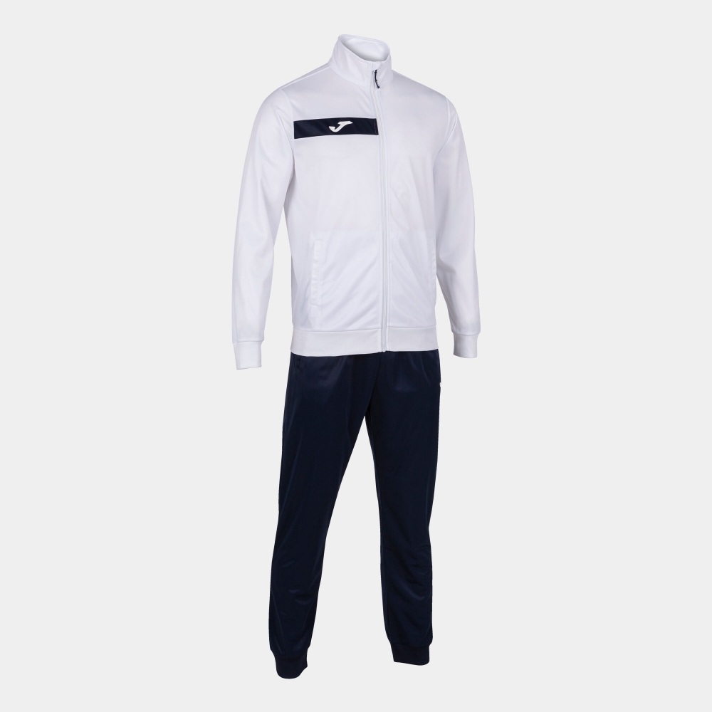 Columbus Tracksuit White Navy