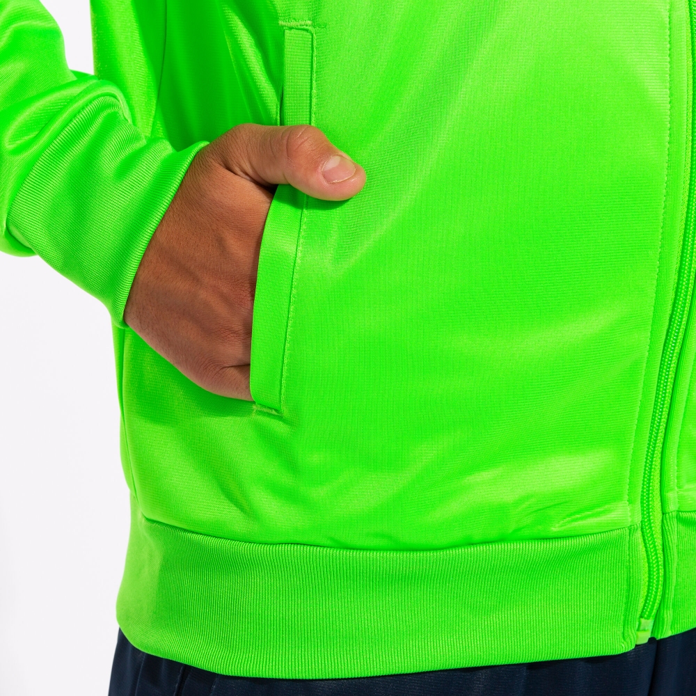 Columbus Tracksuit Fluor Green Navy