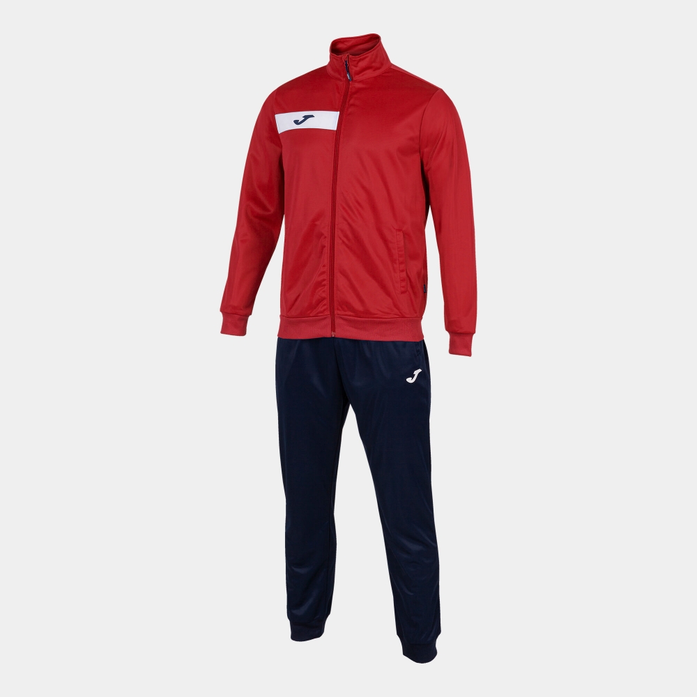 Columbus Tracksuit Red Navy