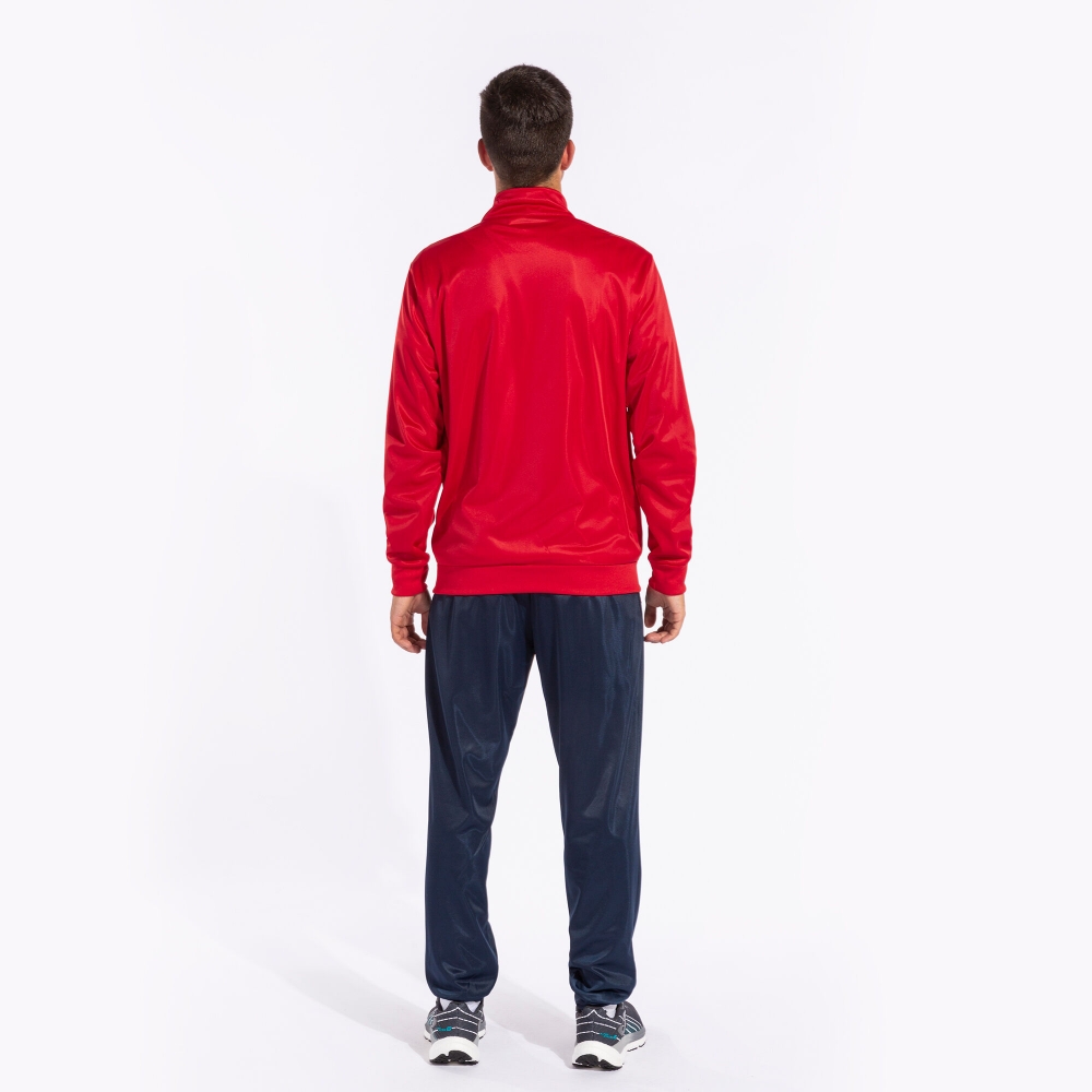 Columbus Tracksuit Red Navy