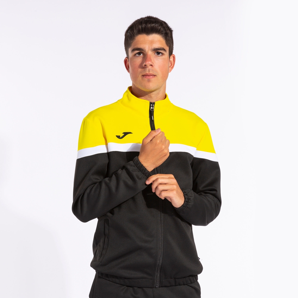 Danubio Tracksuit Black Yellow