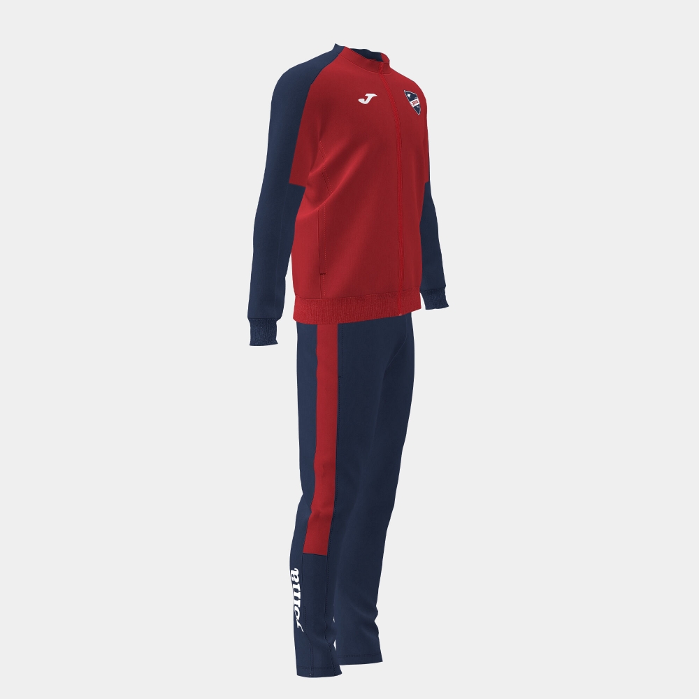 Eco Championship Tracksuit Red Navy