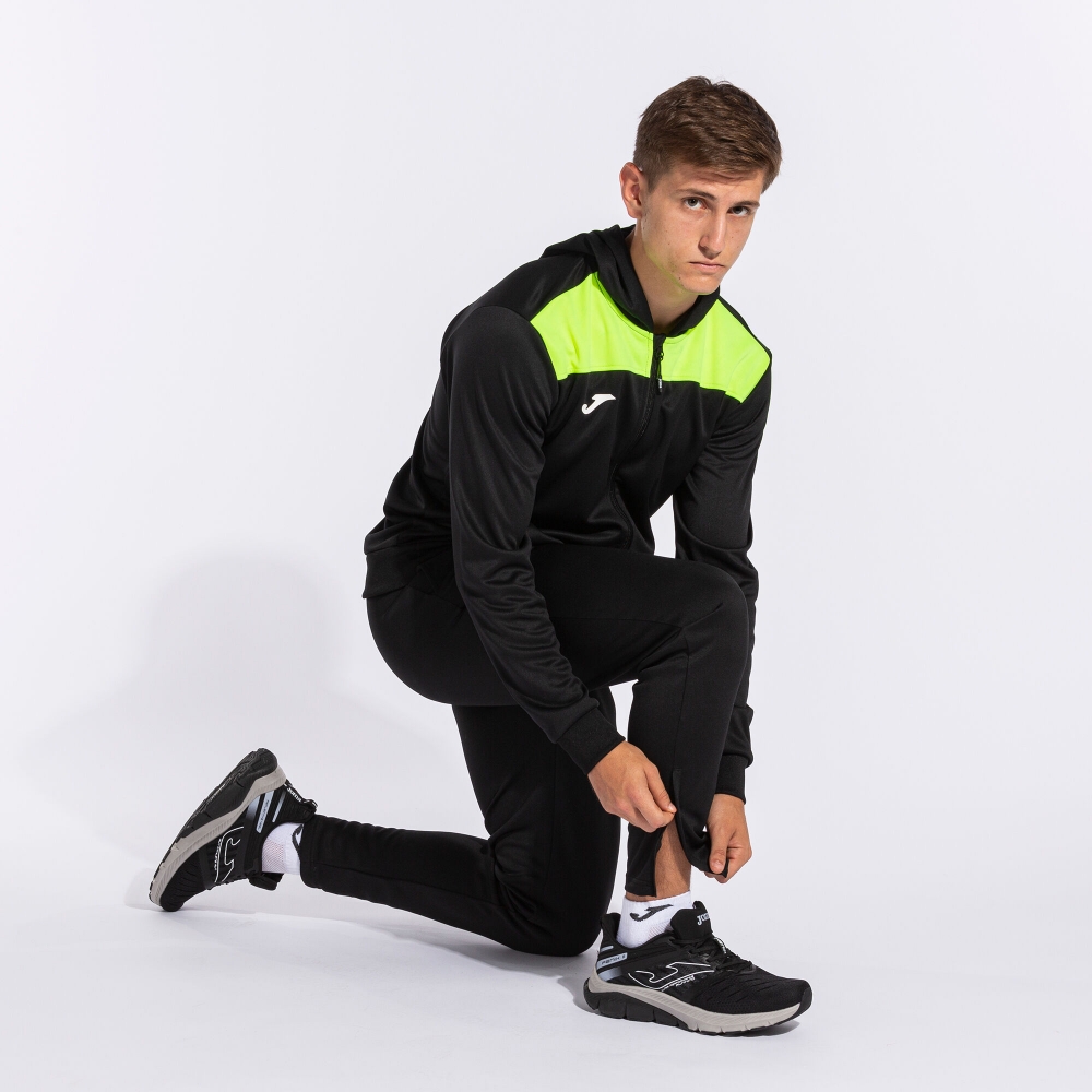 Phoenix Ii Tracksuit Black Fluor Yellow