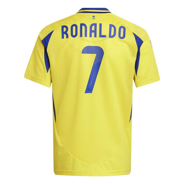 adidas Al Nassr Ronaldo Home Shirt 2024 2025 Juniors