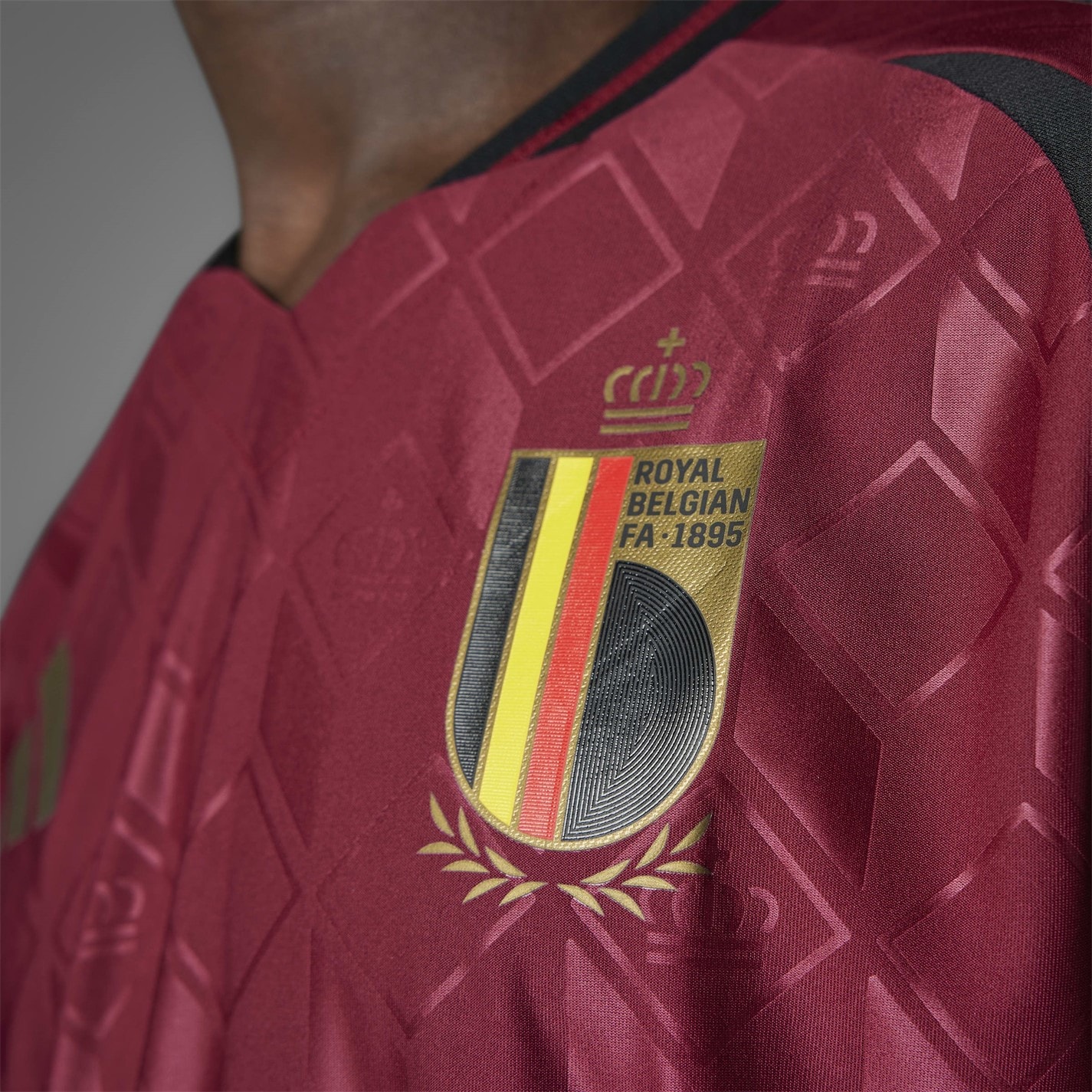 adidas Belgium Authentic Home Shirt 2024