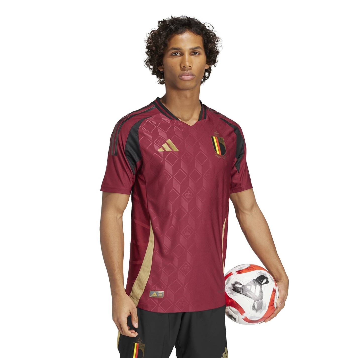 adidas Belgium Authentic Home Shirt 2024