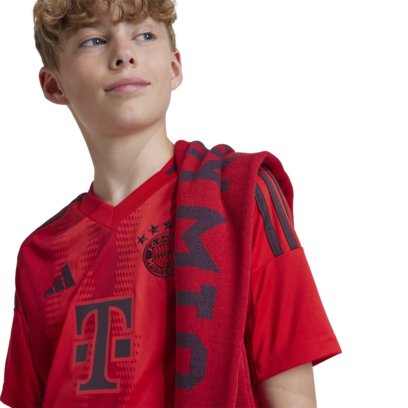 adidas FC Bayern Munich Home Shirt 2024 2025 Juniors