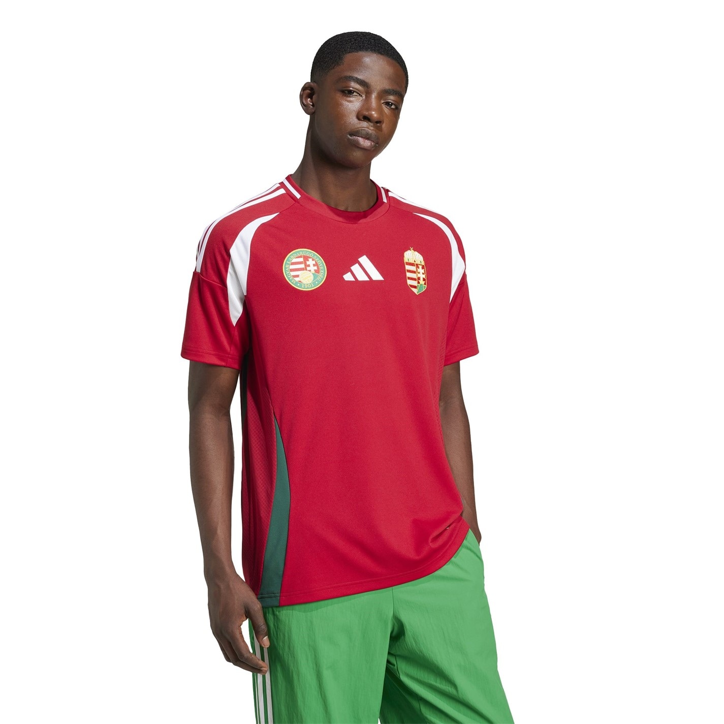 adidas Hungary Home Shirt 2024 Adults