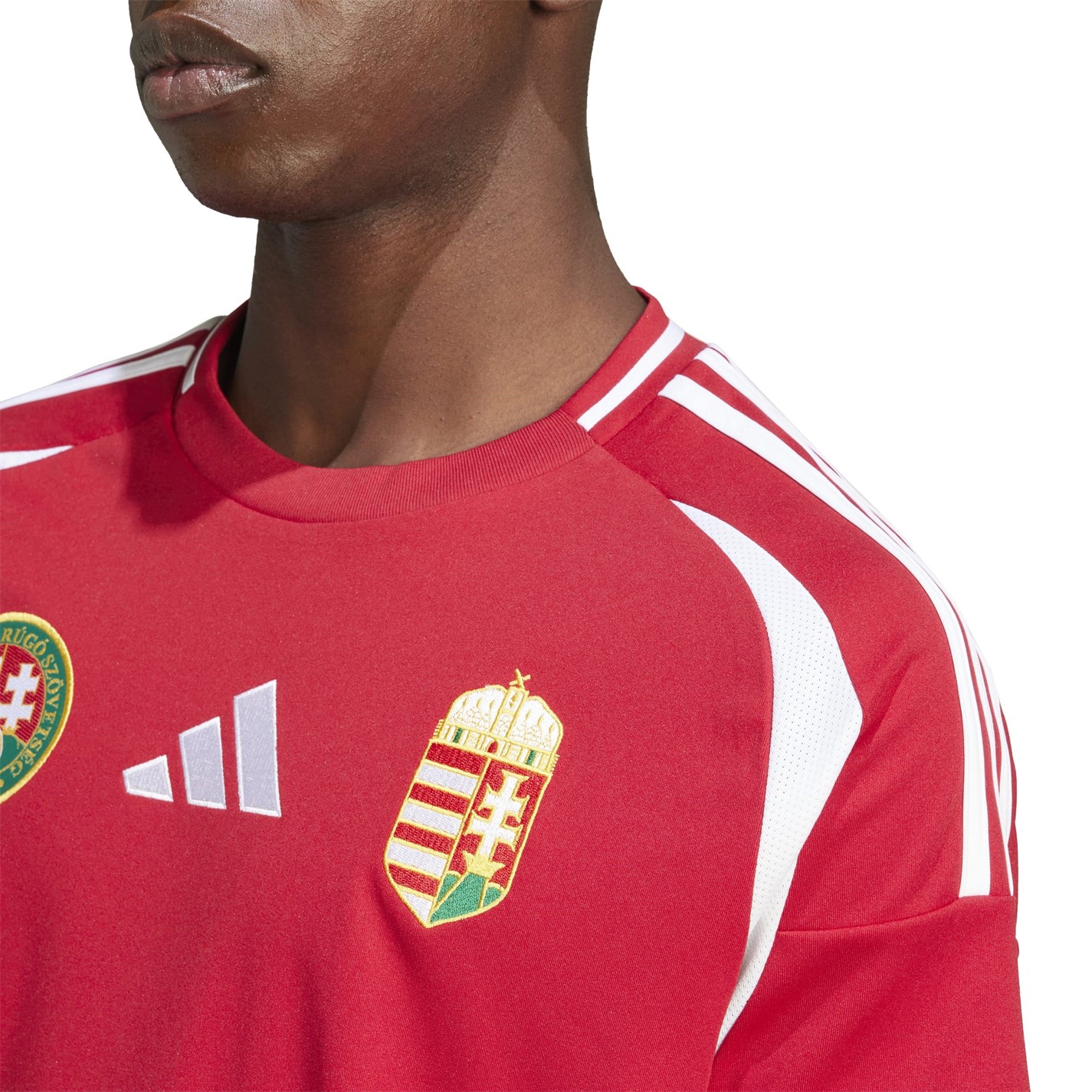 adidas Hungary Home Shirt 2024 Adults