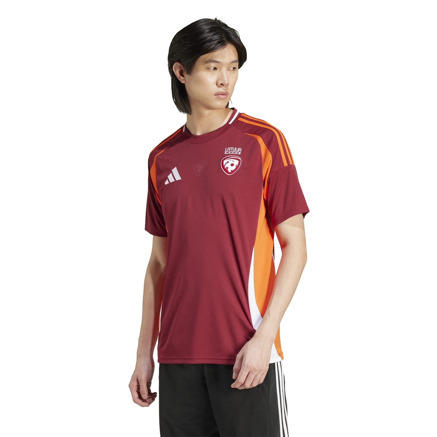 adidas Latvia Home Shirt 2024 Adults