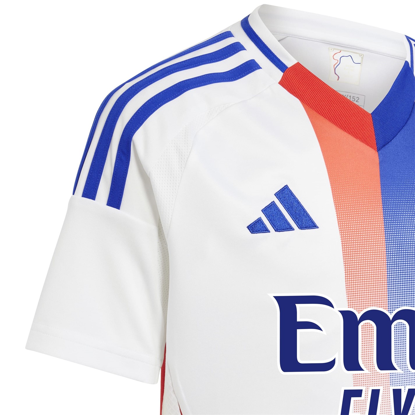 adidas Olympique Lyonnais Home Shirt 2024 2025 Juniors