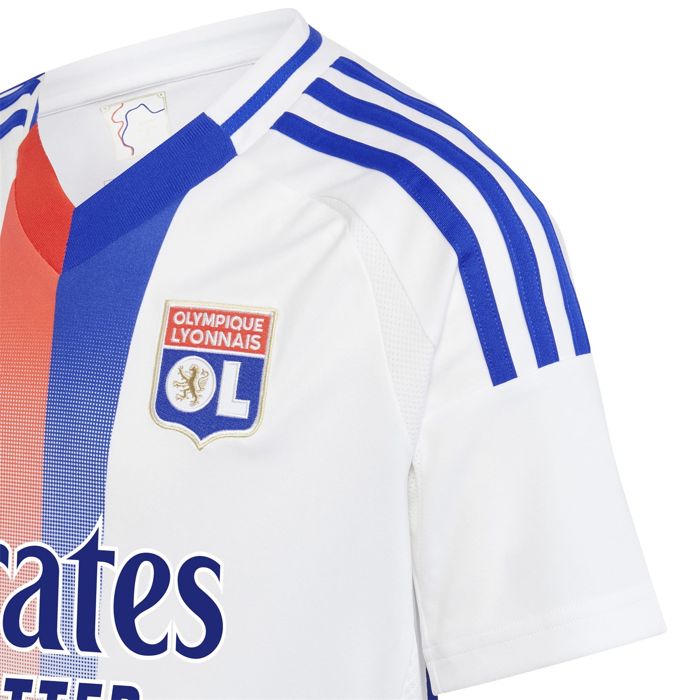 adidas Olympique Lyonnais Home Shirt 2024 2025 Juniors