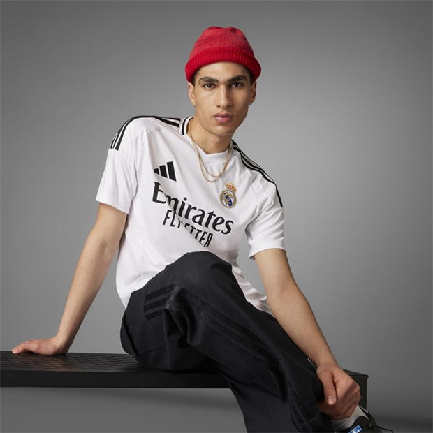 adidas Real Madrid Home Shirt 2024 2025 Adults