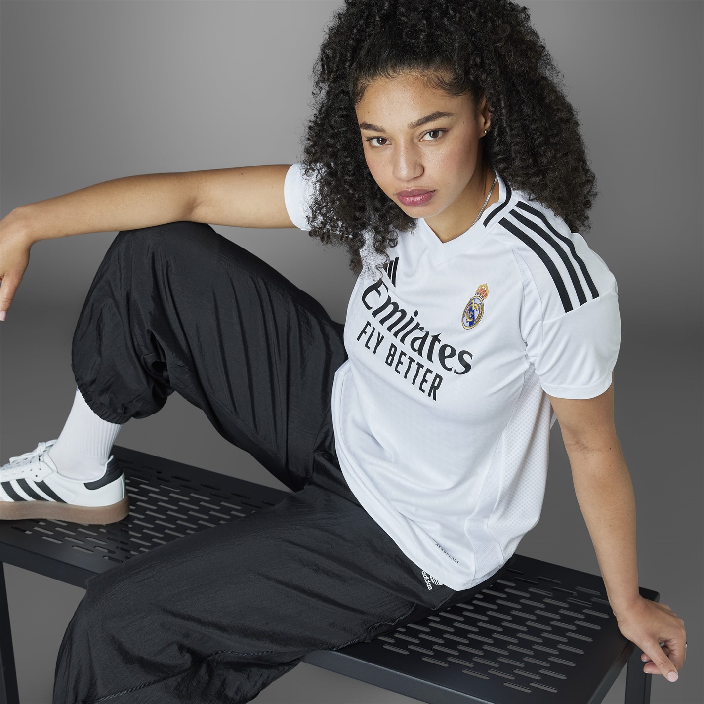 adidas Real Madrid Home Shirt 2024 2025 Womens