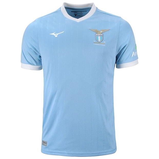 Mizuno Lazio 50-Year Anniversary Home Shirt 2024 2025 Adults