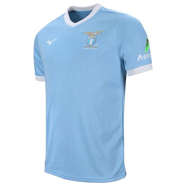 Mizuno Lazio 50-Year Anniversary Home Shirt 2024 2025 Adults