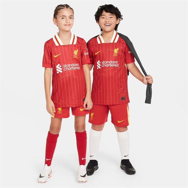 Nike Liverpool Home Shirt 2024 2025 Juniors