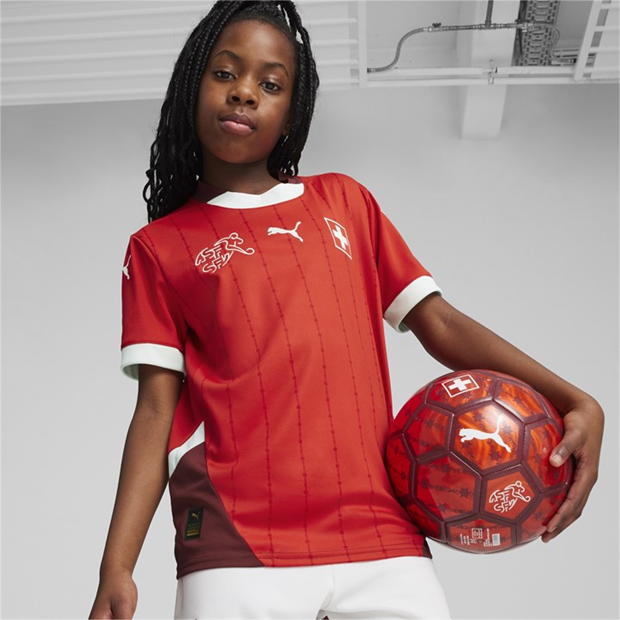 Puma Switzerland Home Shirt 2024 Juniors