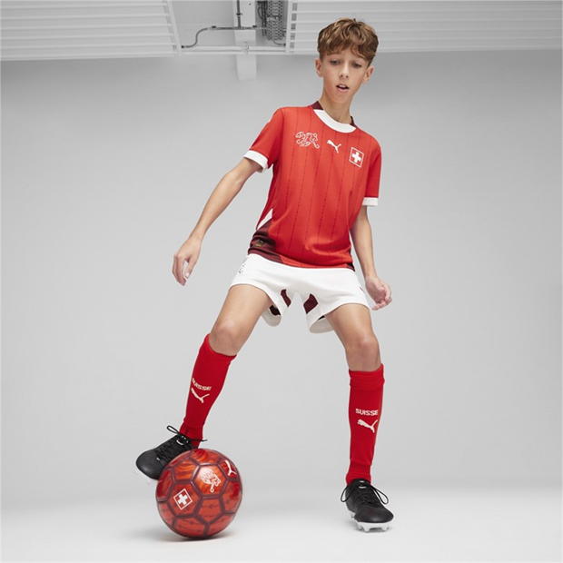 Puma Switzerland Home Shirt 2024 Juniors