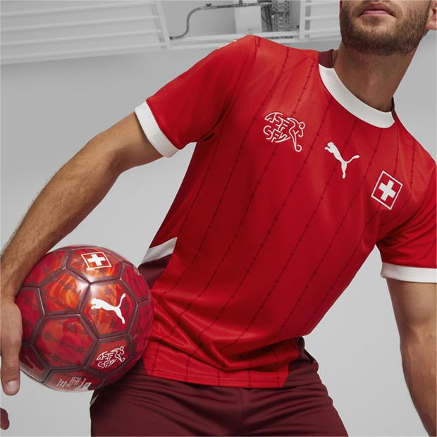 Puma Switzerland Home Shirt 2024 Adults