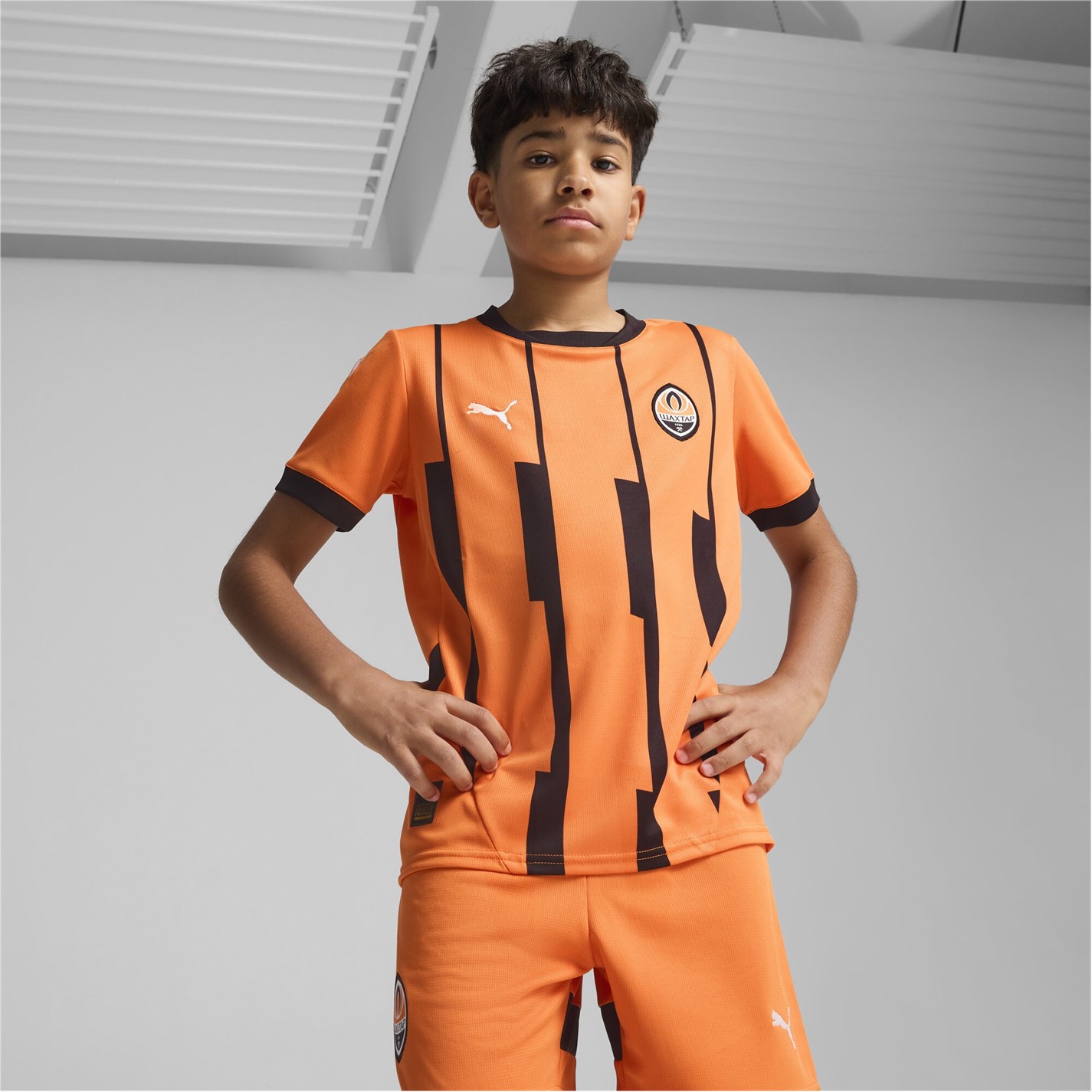 Puma FC Shakhtar Donetsk Home Shirt 2024 2025 Juniors