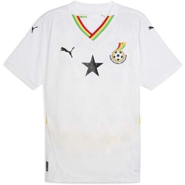 Puma Ghana Home Shirt 2025 Adults