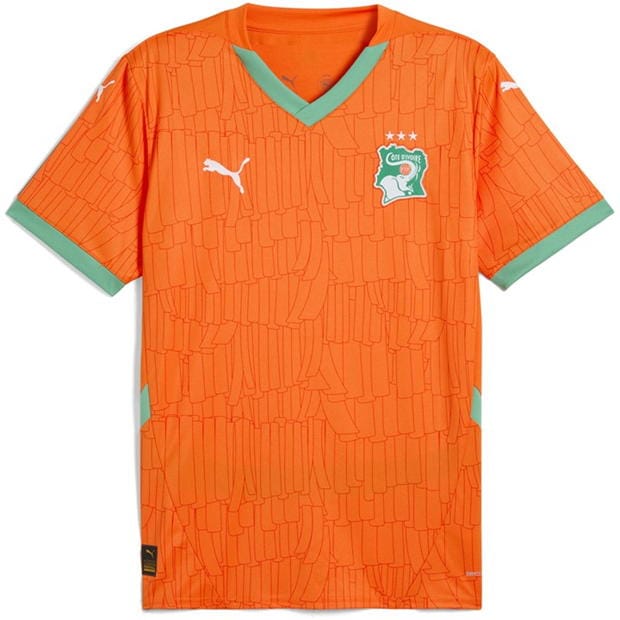 Puma Ivory Coast Home Shirt 2025 Adults