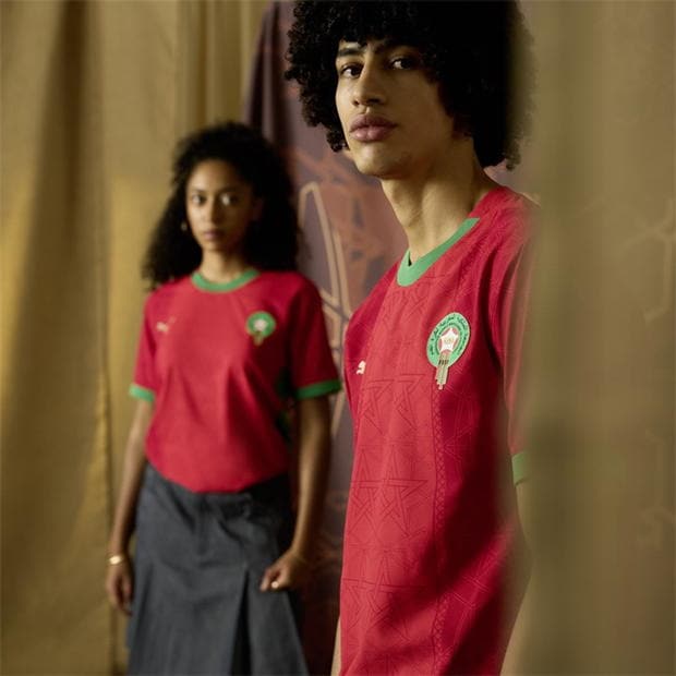 Puma Morocco Home Shirt 2025 Adults