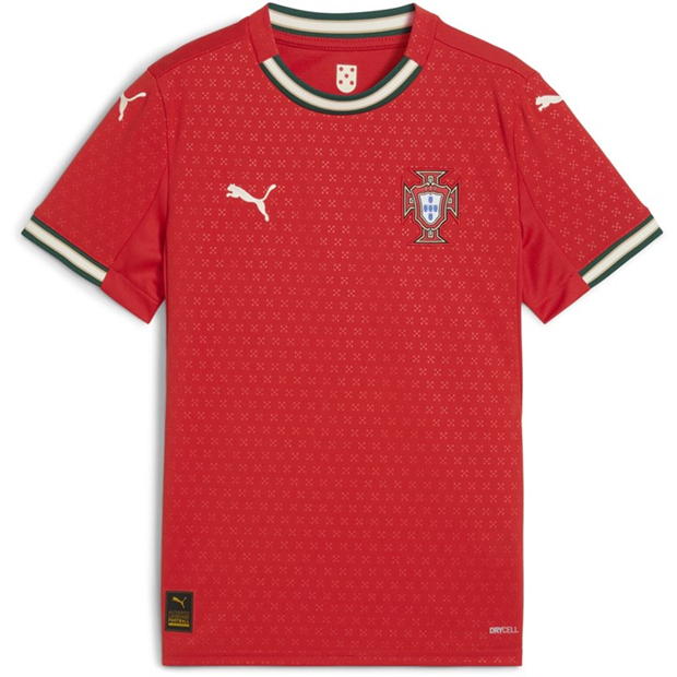 Puma Portugal Home Shirt 2025 Juniors