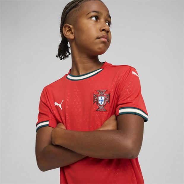 Puma Portugal Home Shirt 2025 Juniors