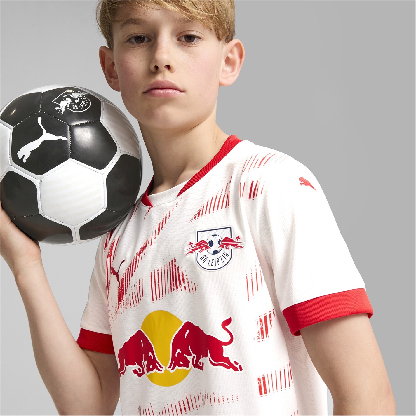 Puma Red Bull Leipzig Home Shirt 2024 2025 Juniors