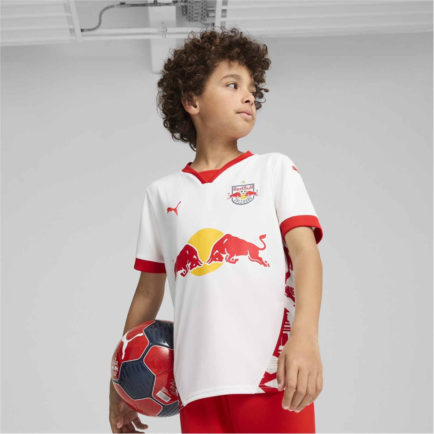 Puma Red Bull Salzburg Home Shirt 2024 2025 Juniors