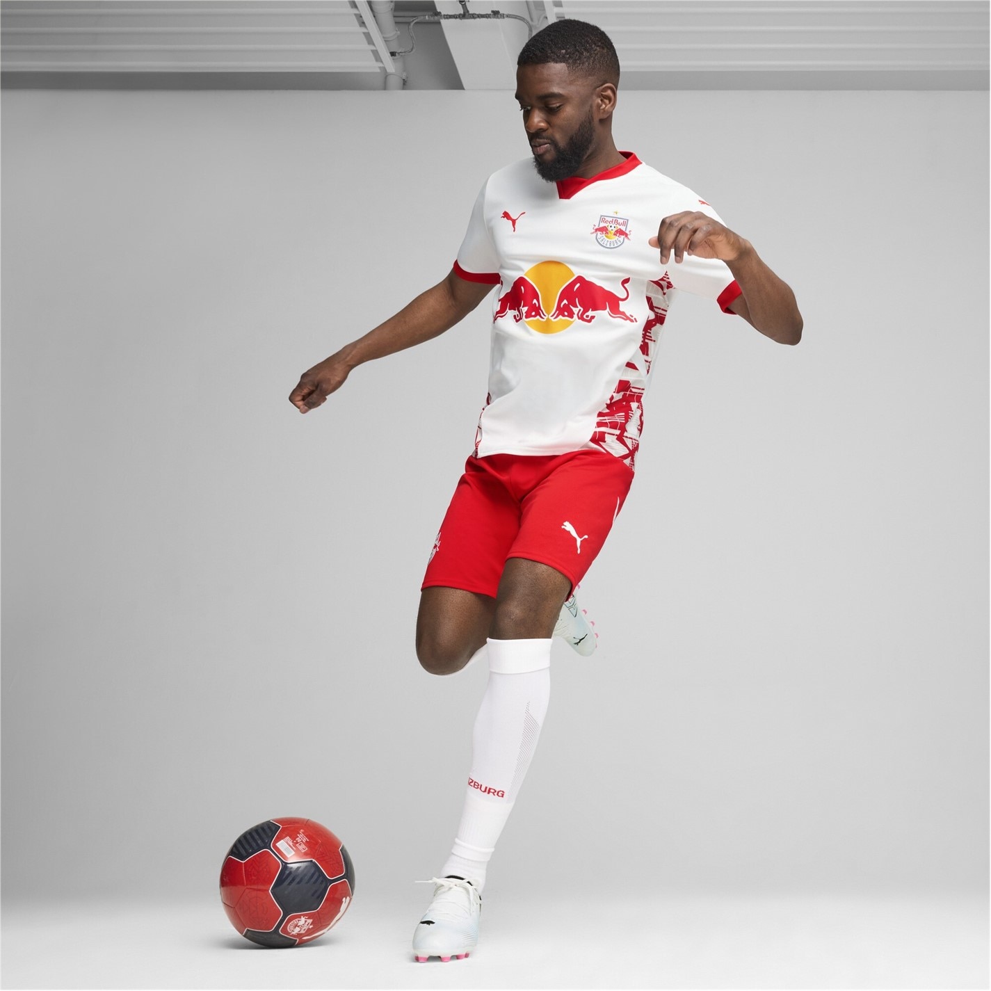 Puma Red Bull Salzburg Home Shirt 2024 2025 Adults