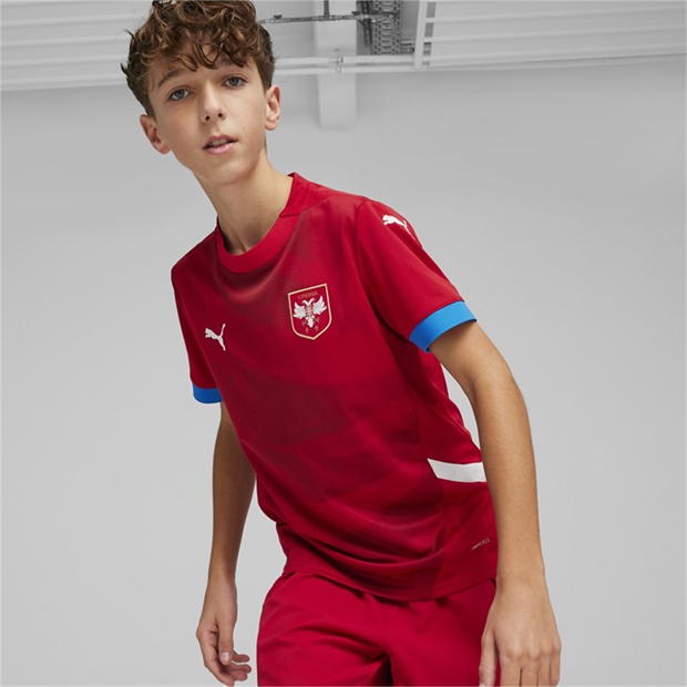 Puma Serbia Home Shirt 2024 Junior