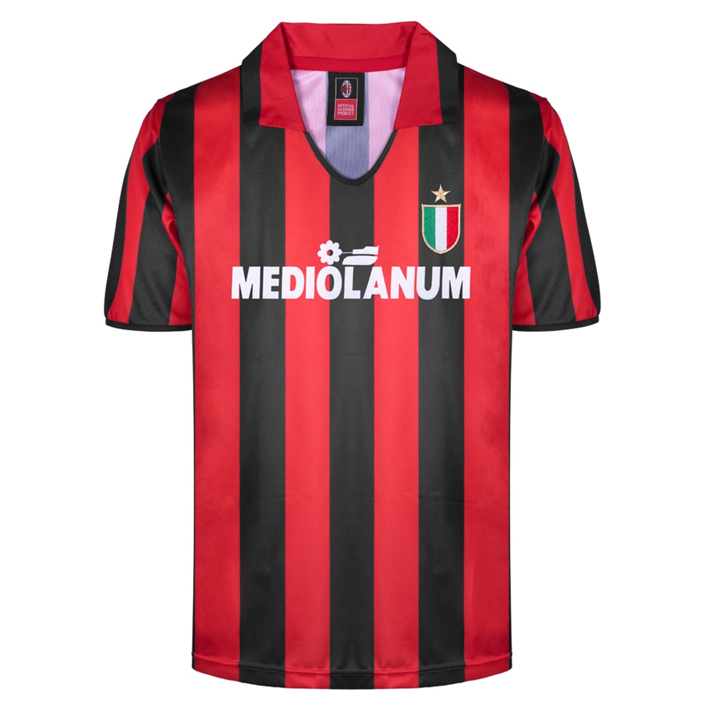 Score Draw AC Milan Home Shirt 1998 1999 Adults