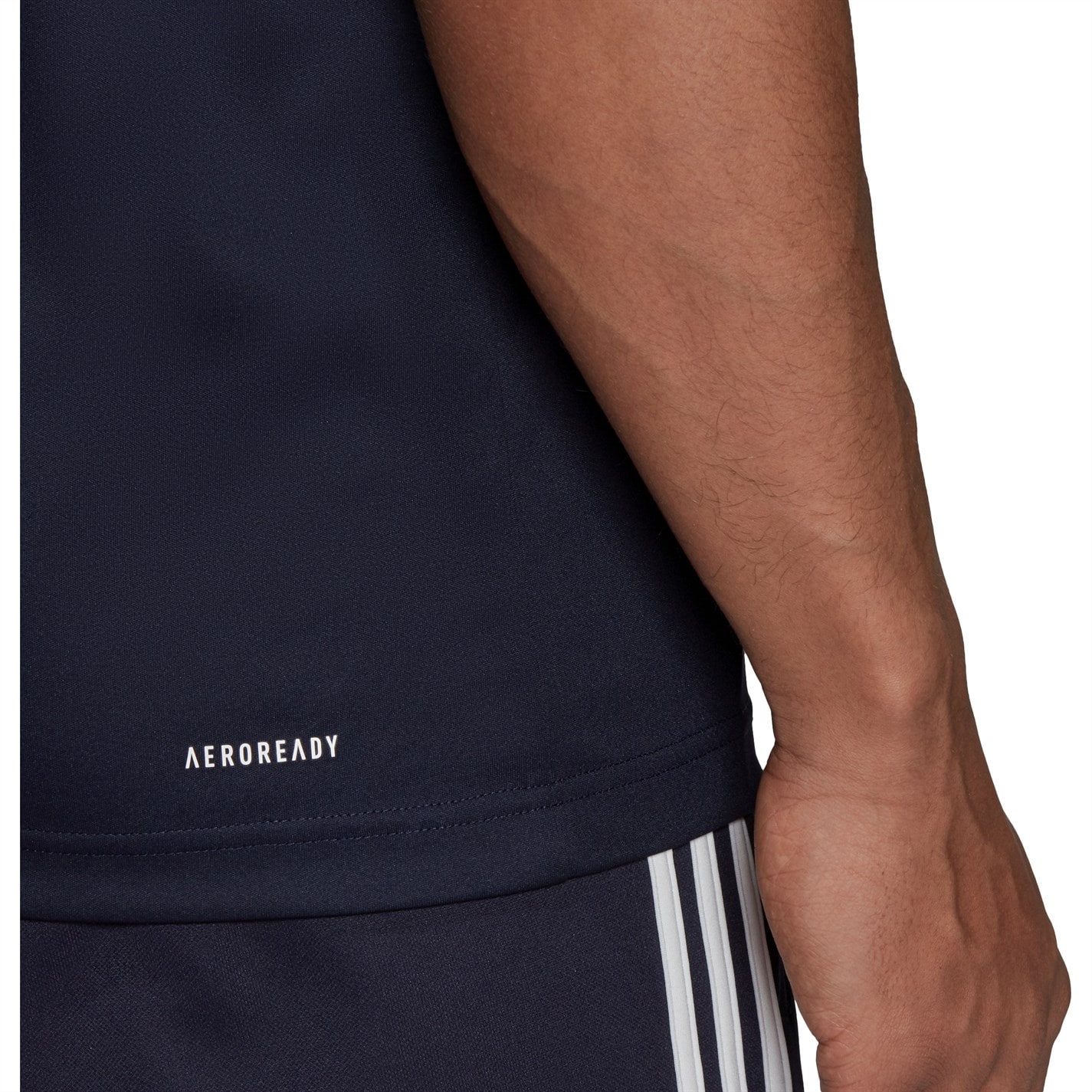 adidas Classic 3 Stripe Sereno T Shirt Mens