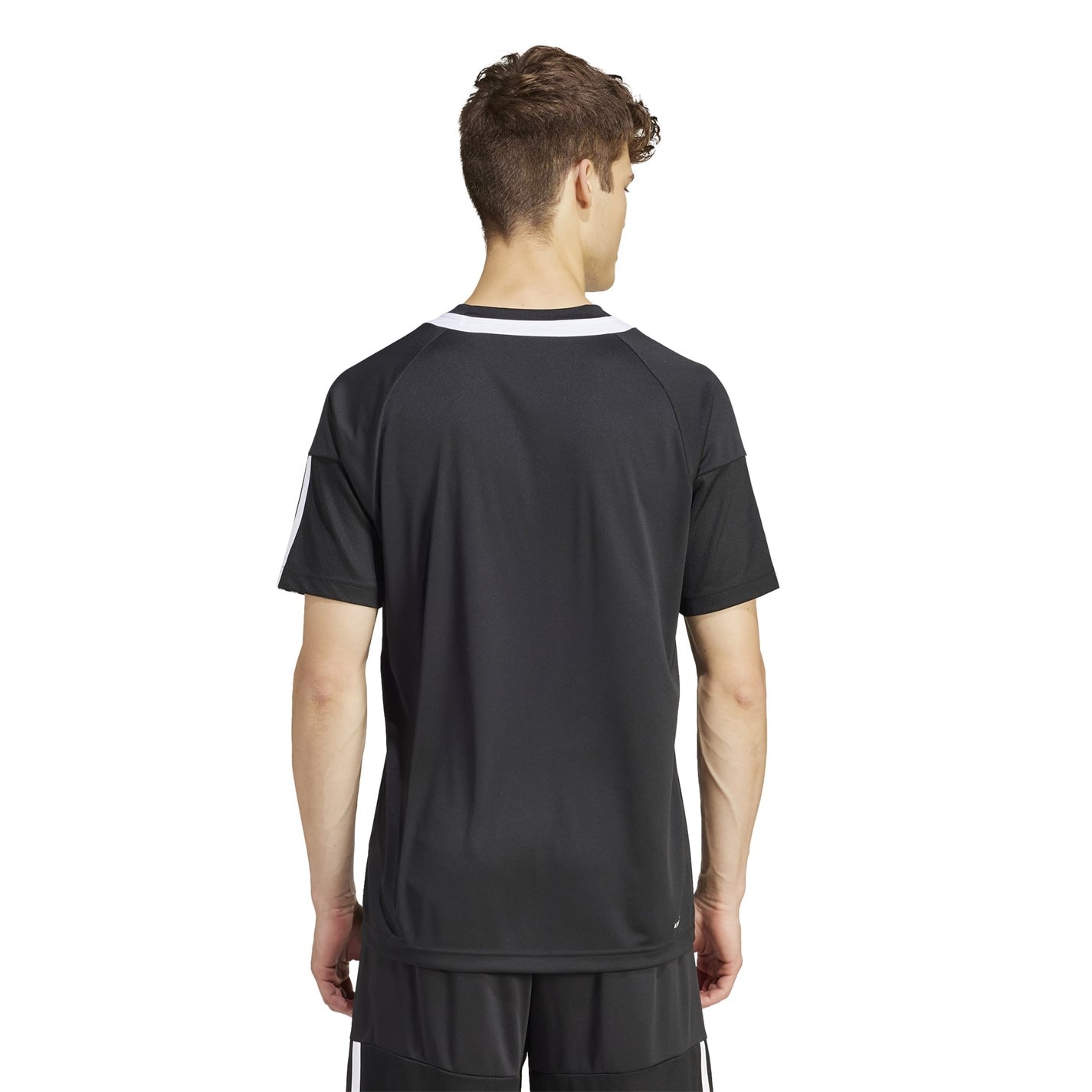 adidas Classic 3 Stripe Sereno T Shirt Mens