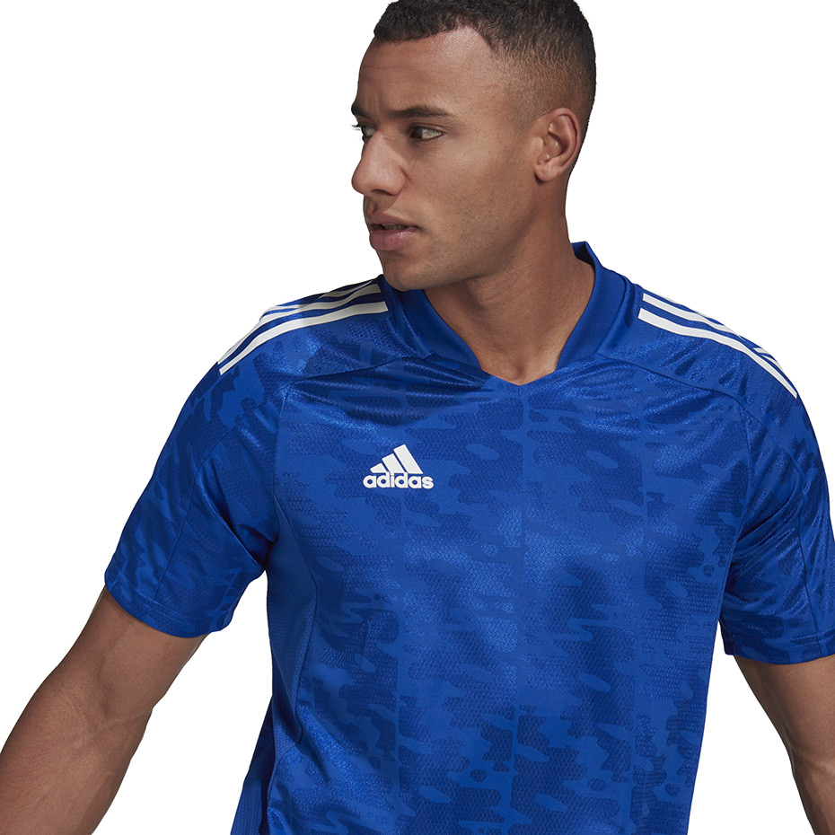 Koszulka męska adidas Condivo 21 Primeblue Jersey niebieska GF3357