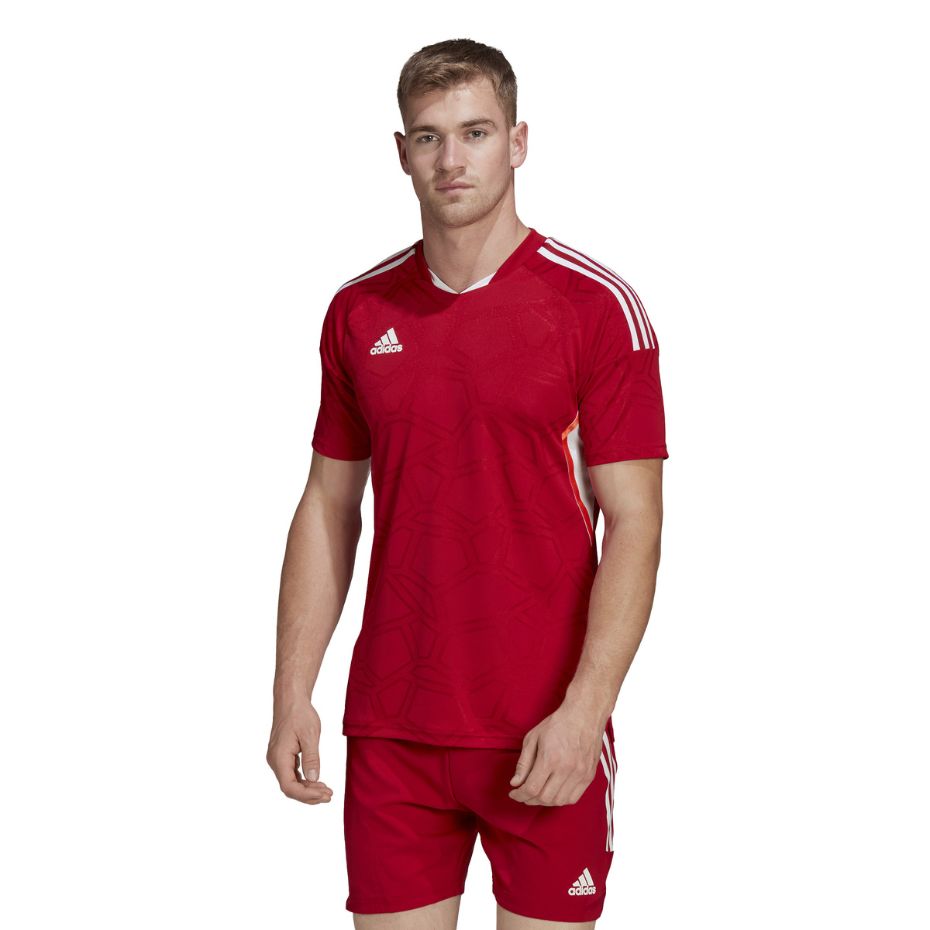 Men's T-shirt adidas Condivo 22 Match Day Jersey red HA3513