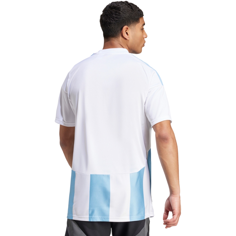 Men's T-shirt adidas Striped 24 Jersey white-blue IW4555