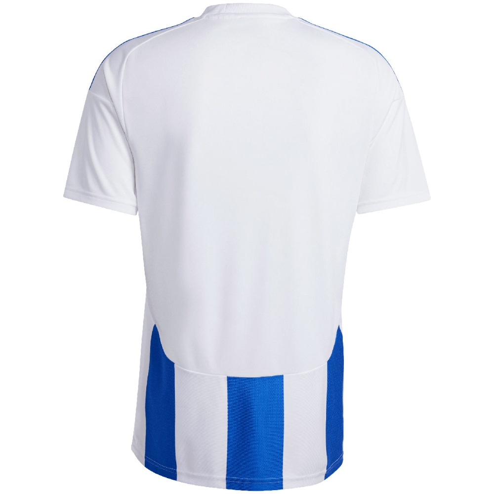 adidas Striped 24 men's T-shirt Jersey white and blue IW2144