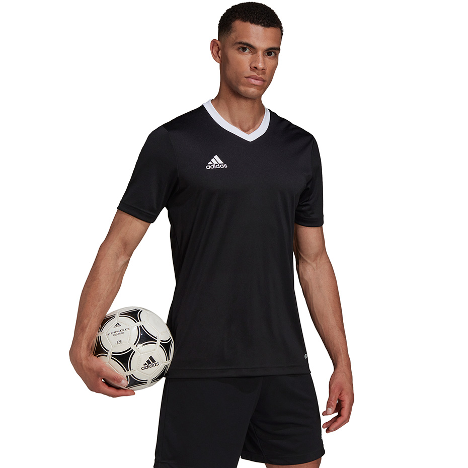 Koszulka męska adidas Entrada 22 Jersey czarna HE1573