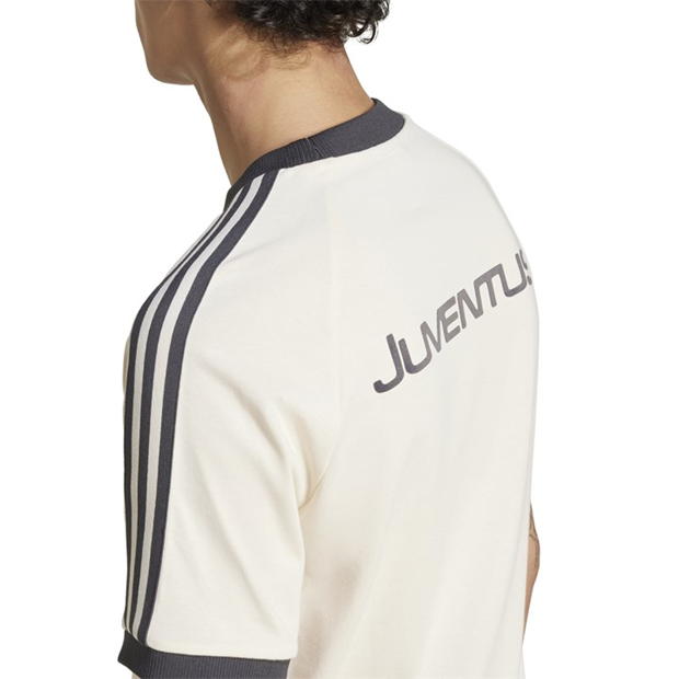 adidas Juventus Originals 3-Stripe T-shirt Adults