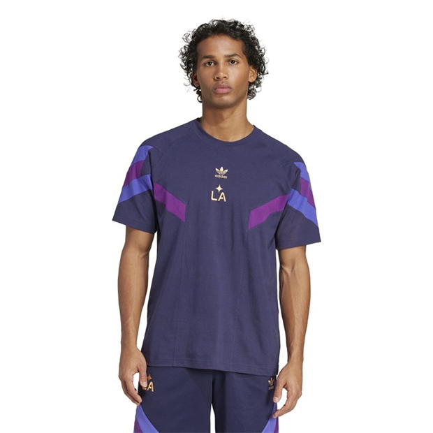 adidas LA Galaxy Originals Short Sleeve T-Shirt Mens