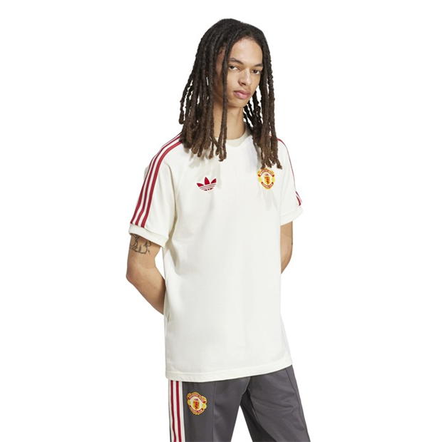 adidas Originals Manchester United Adicolor Classics 3-Stripes T-Shirt Adults