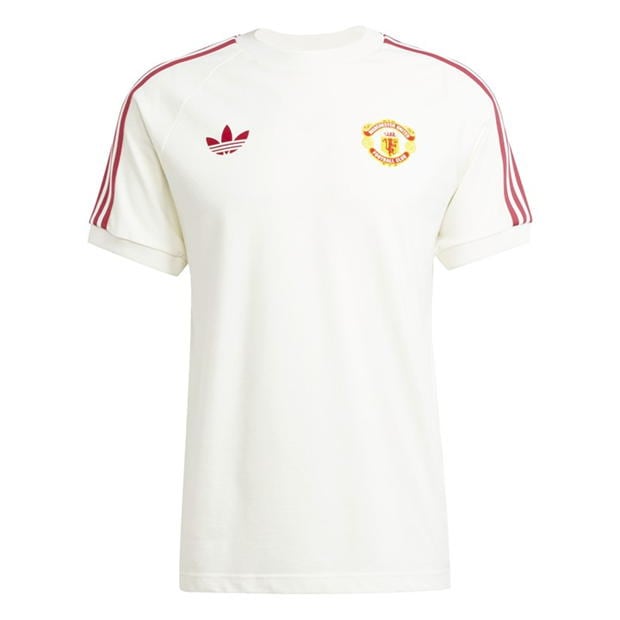 adidas Originals Manchester United Adicolor Classics 3-Stripes T-Shirt Adults