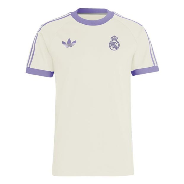 adidas Originals Real Madrid Adicolor Classics 3-Stripes T-Shirt Adults